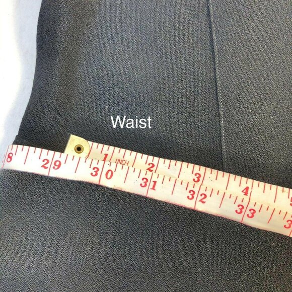 Vintage Black Dress With Sheer Long Sleeves & Collared Neckline Elegant Design - Picture 5 of 11